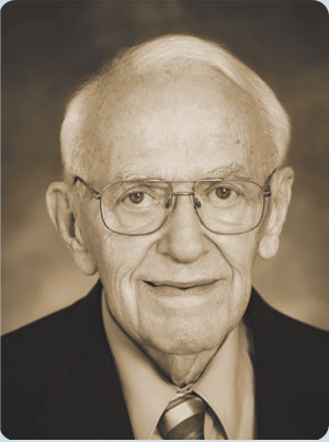 A photograph of Allan Nelson, the company founder
